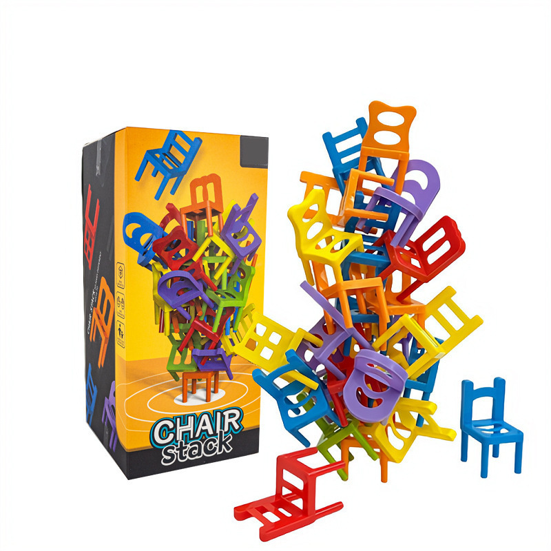 Party Games Juego - Juego de 24 Piezas de Sillas