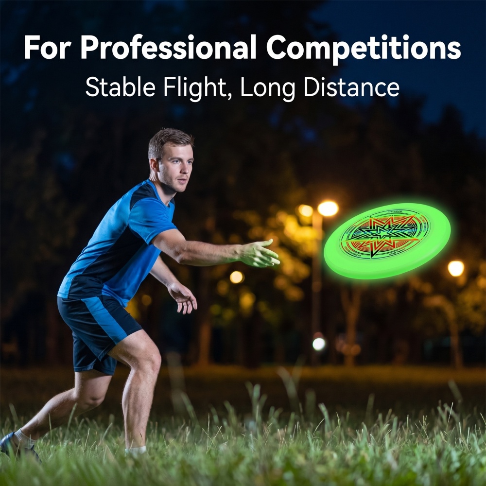 Frisbee Freestyle Disc - Frisbee que brilla en la oscuridad,