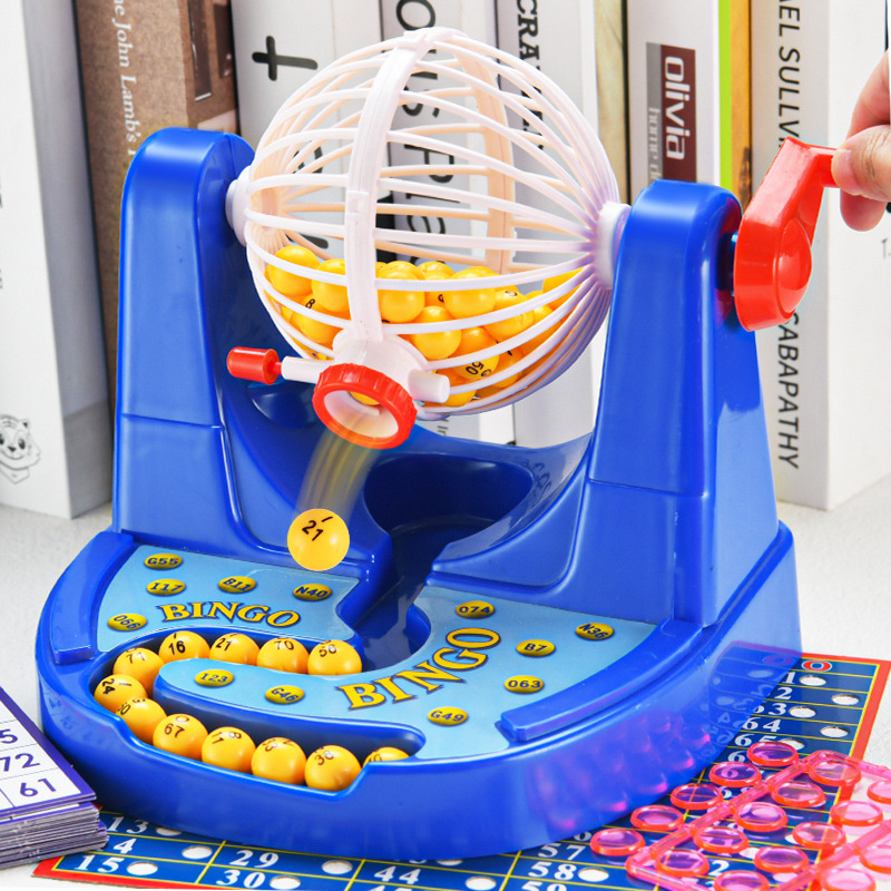 Party Games Multiplayer - Máquina Clásica de Bingo para Sorteo
