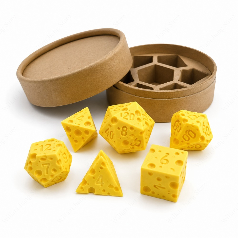 Party Games Easter For Family - Juego de dados de queso impresos