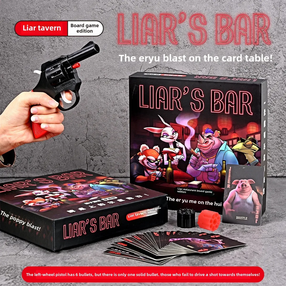 Party Games Entertainer - Juego de mesa Fraud Pub, cartas