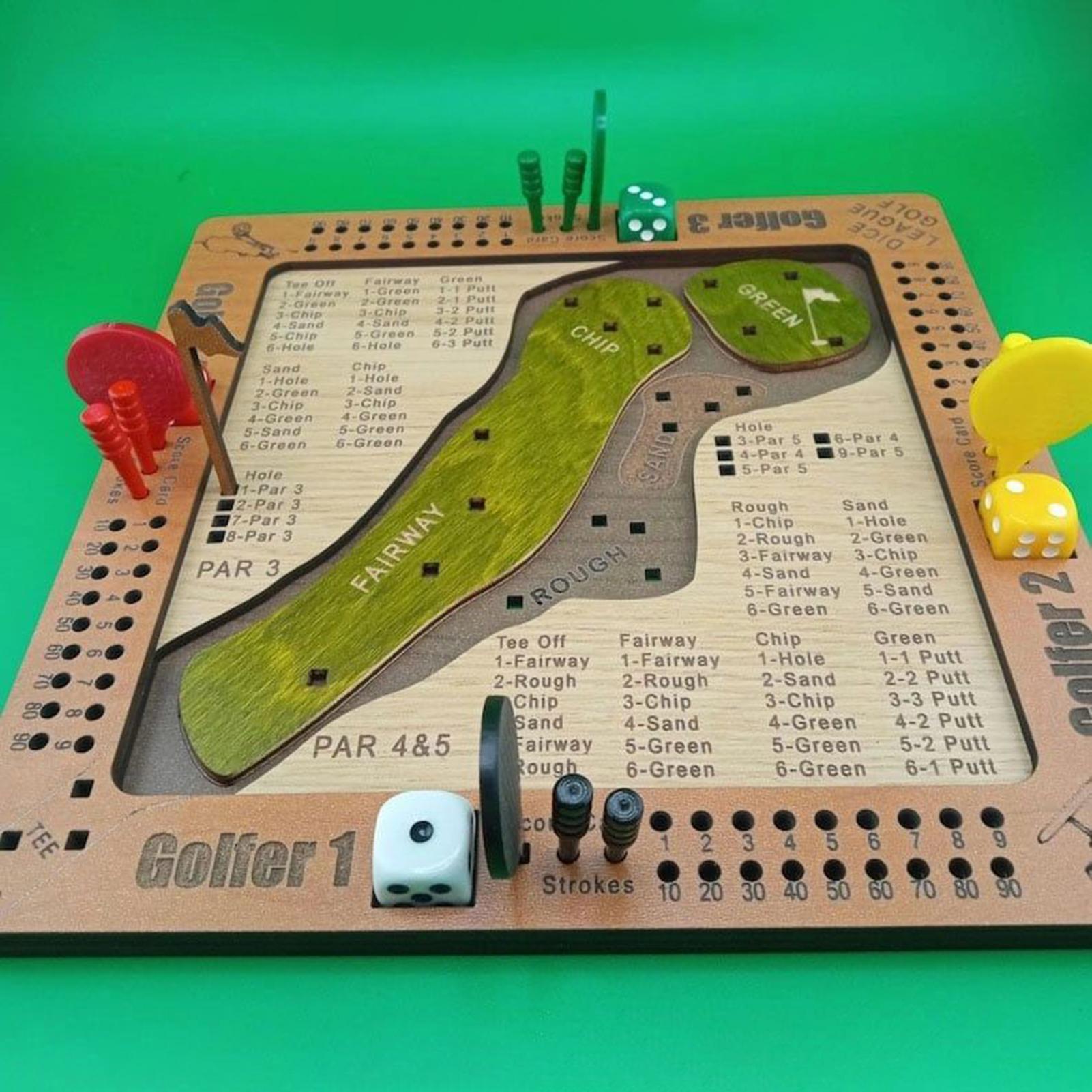 Juego de dados de Golf, juguet - Party Games Entertainer reseña y precio