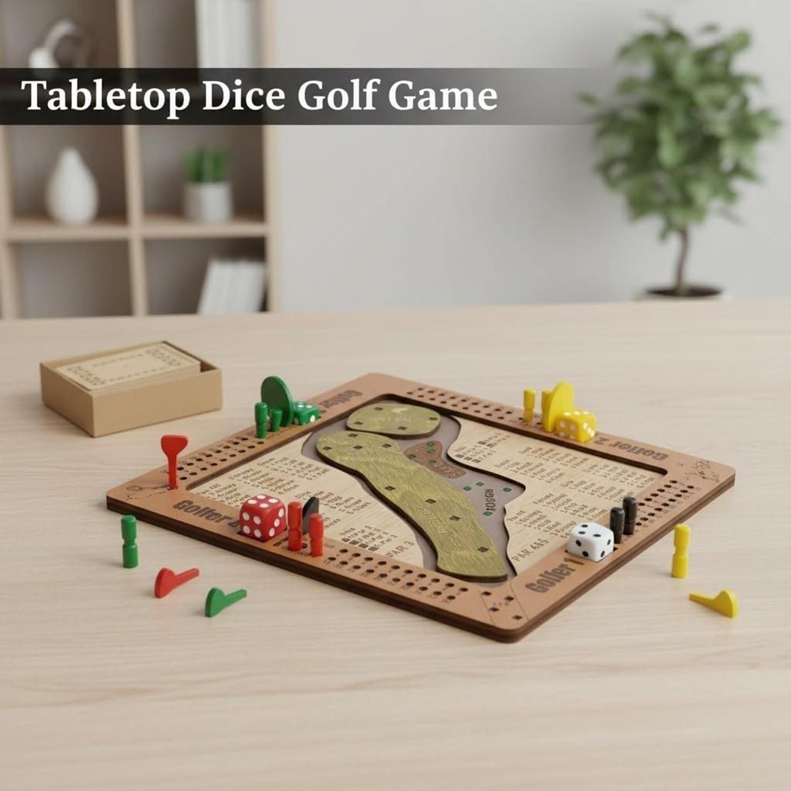 Juego de dados de Golf, juguet - Party Games Entertainer reseña y precio