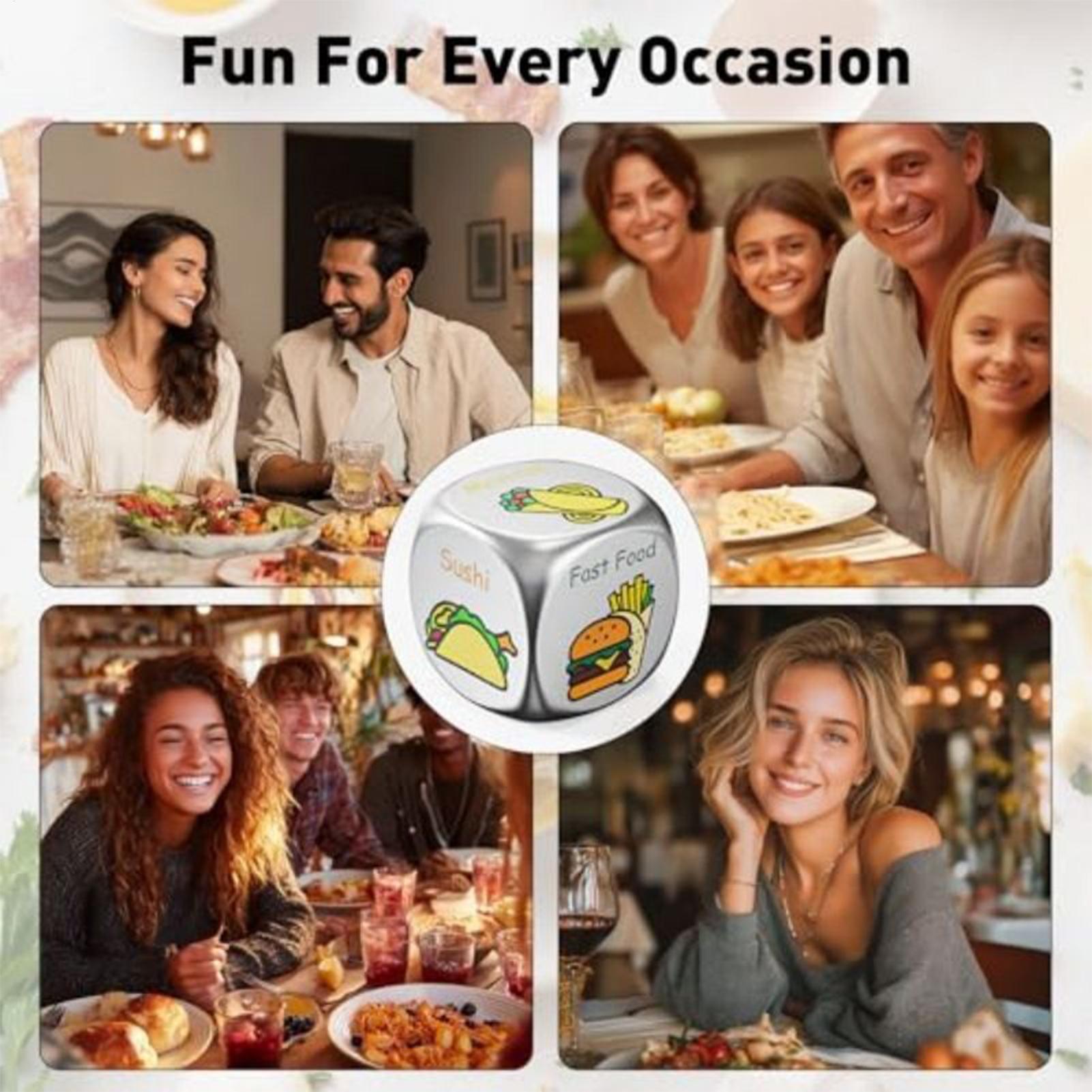 Fecha noche comida dados parej - Party Games Easter For Family reseña y precio