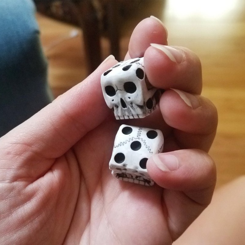 5/10 piezas de dados de esquel - Party Games No Props reseña y precio