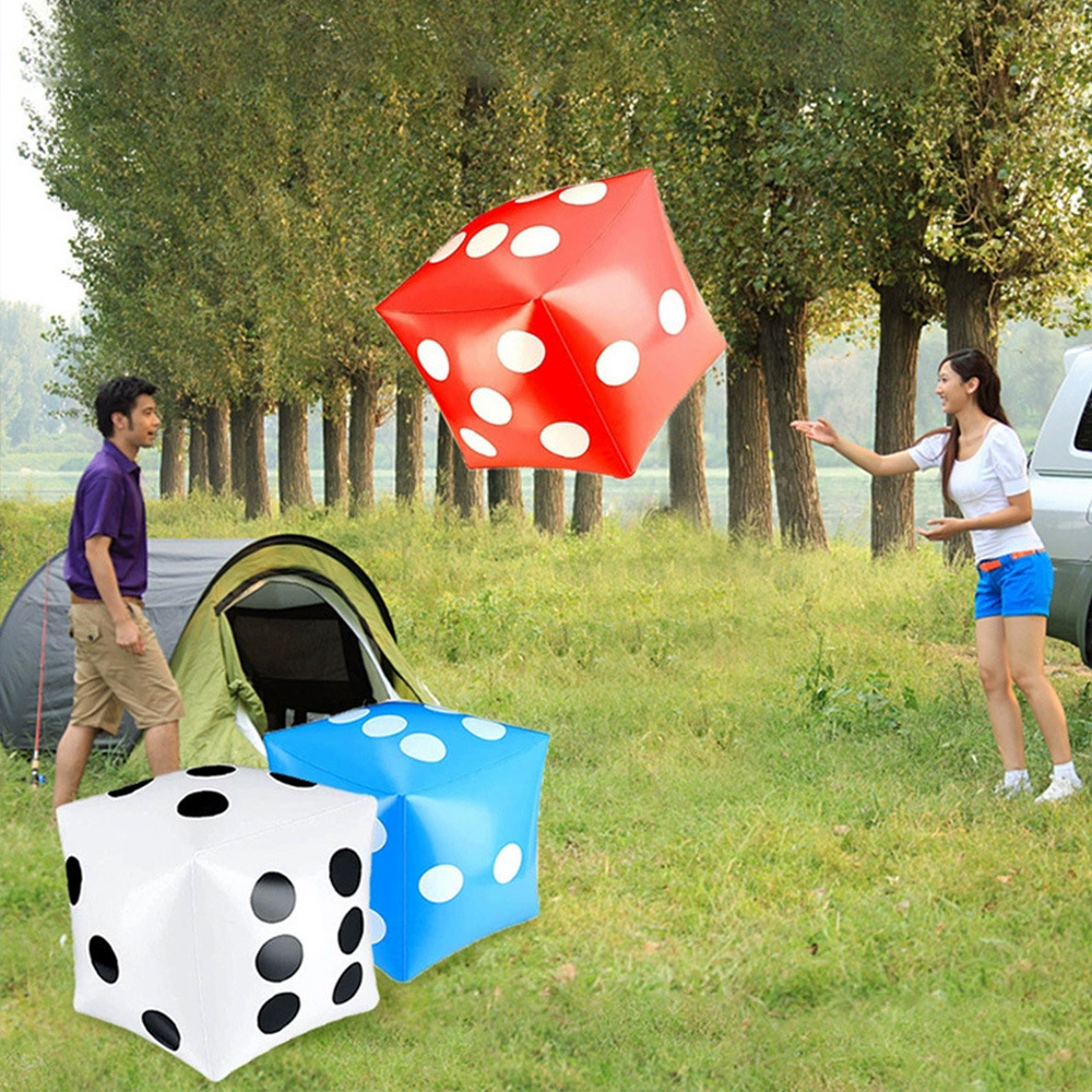 Dados inflables gigantes de PV - Party Games Easter For Family reseña y precio