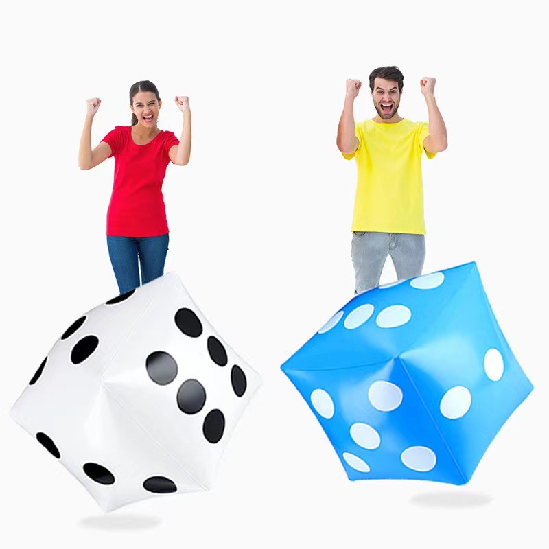 Dados inflables gigantes de PV - Party Games Easter For Family reseña y precio