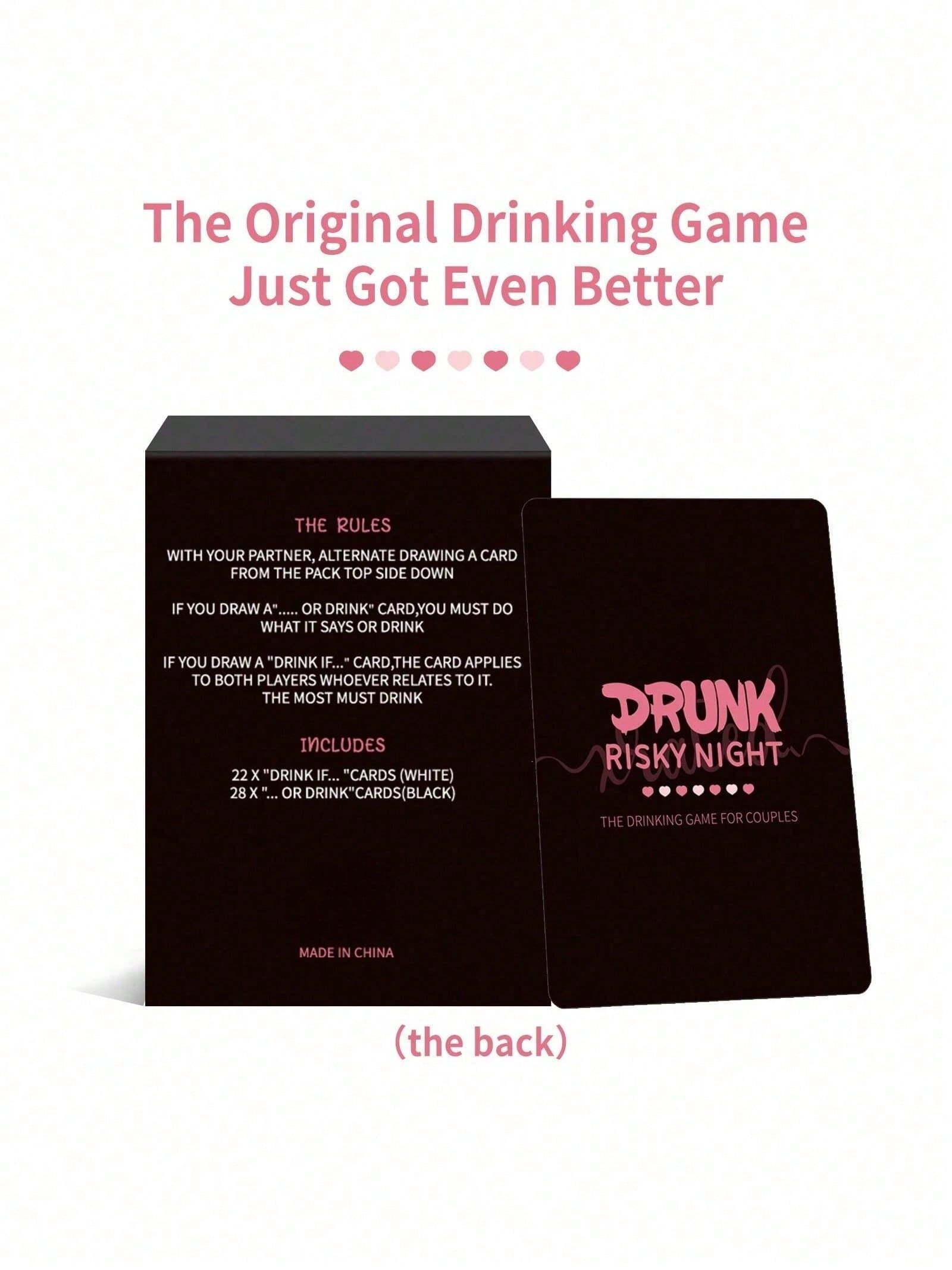 Juego de cartas Drunk Risky Ni - Party Games Entertainer reseña y precio