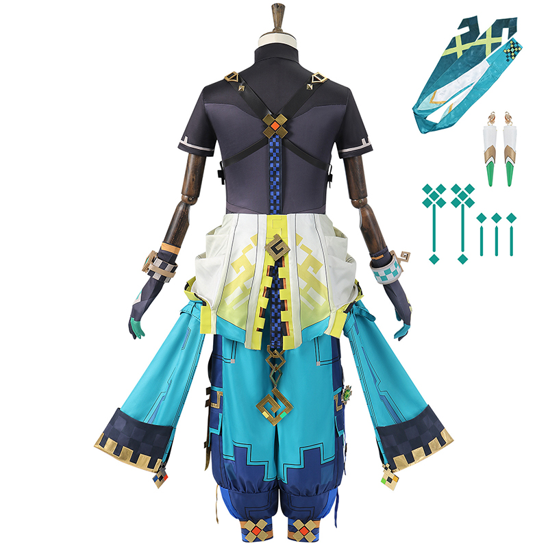 Kinich Cosplay Genshin Impact  - Party Games Groups reseña y precio