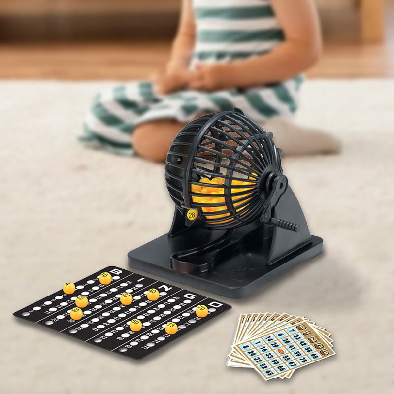 Máquina de lotería de Bingo, e - Party Games Entertainer reseña y precio