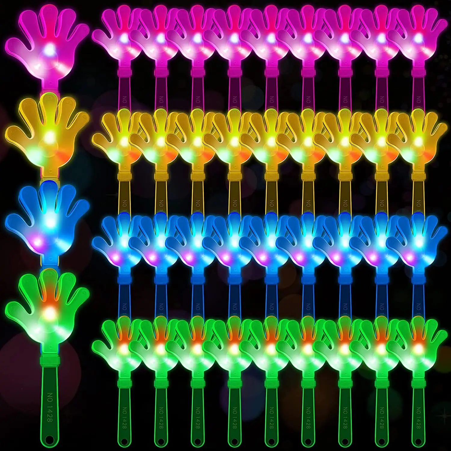 12 Uds. De badajos de mano ilu - Party Games Graduation reseña y precio