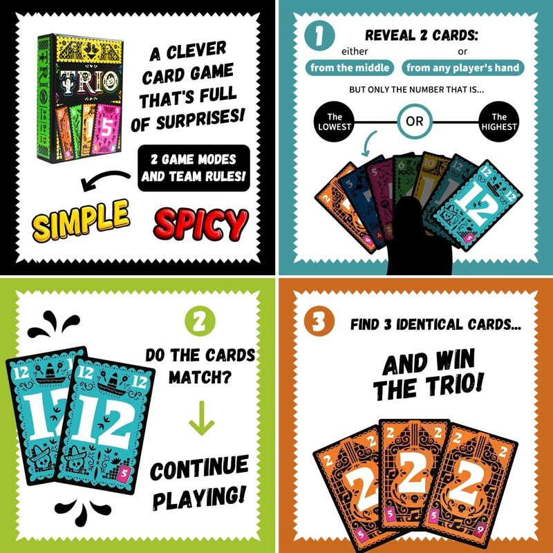 Juego de cartas estrategico TR - Party Games Entertainer reseña y precio