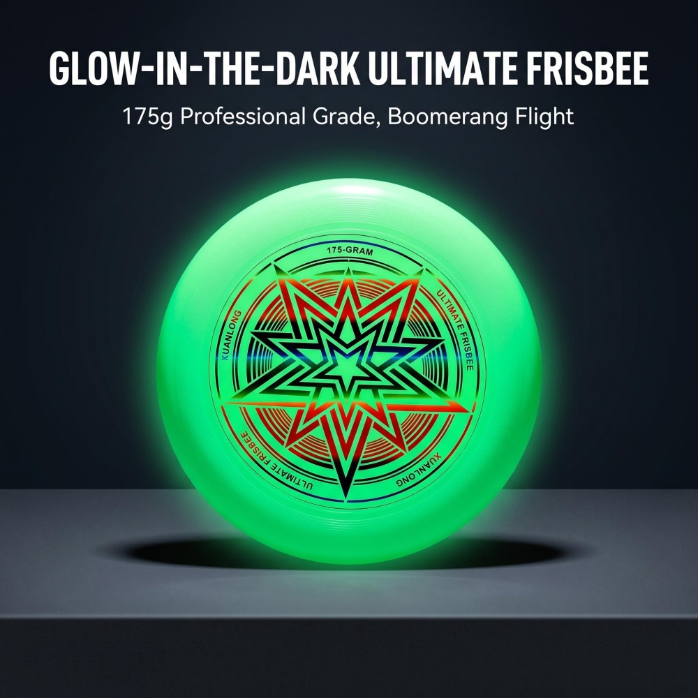 Frisbee que brilla en la oscur - Frisbee Freestyle Disc reseña y precio