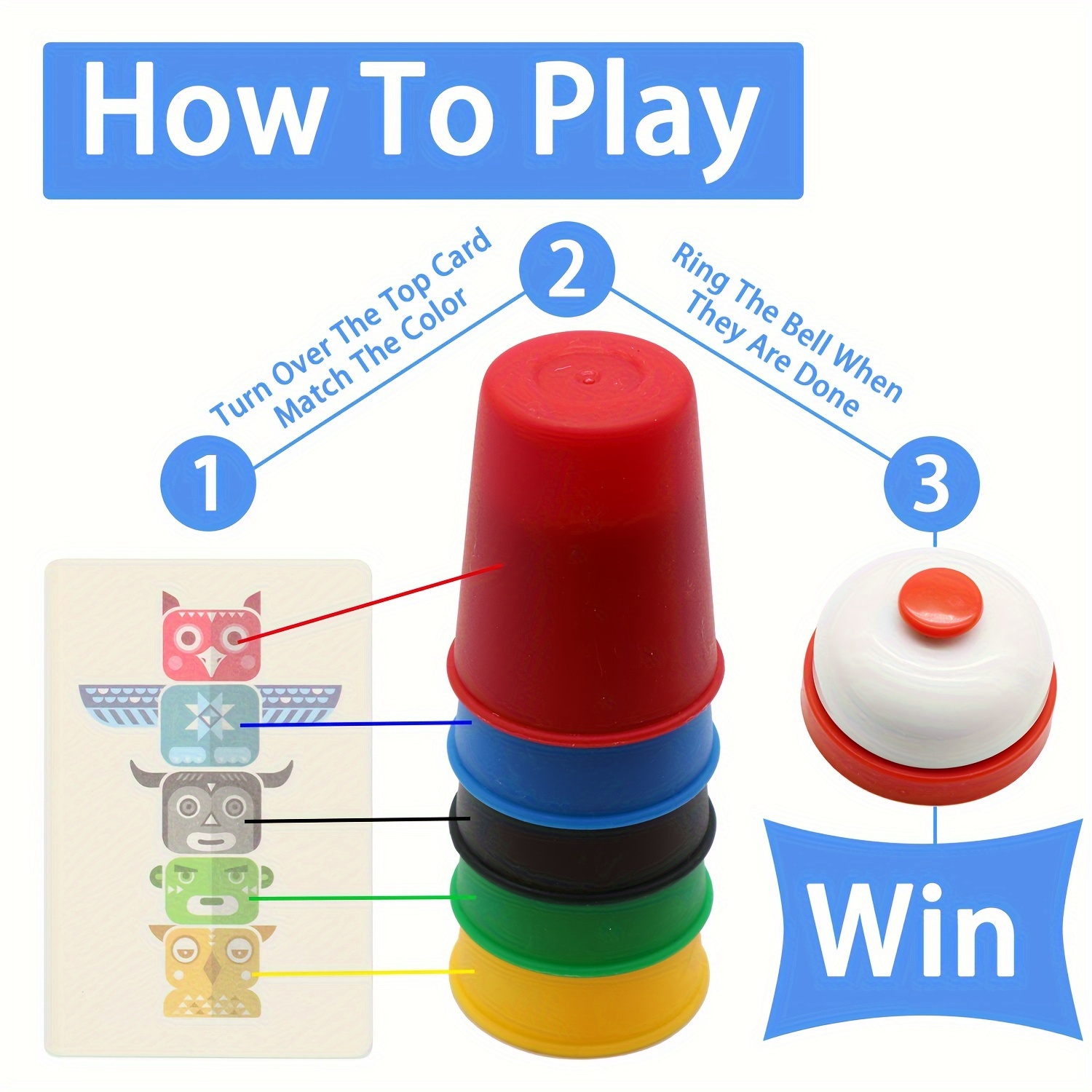 Juego de Mesa Apilable de Taza - Party Games Multiplayer reseña y precio