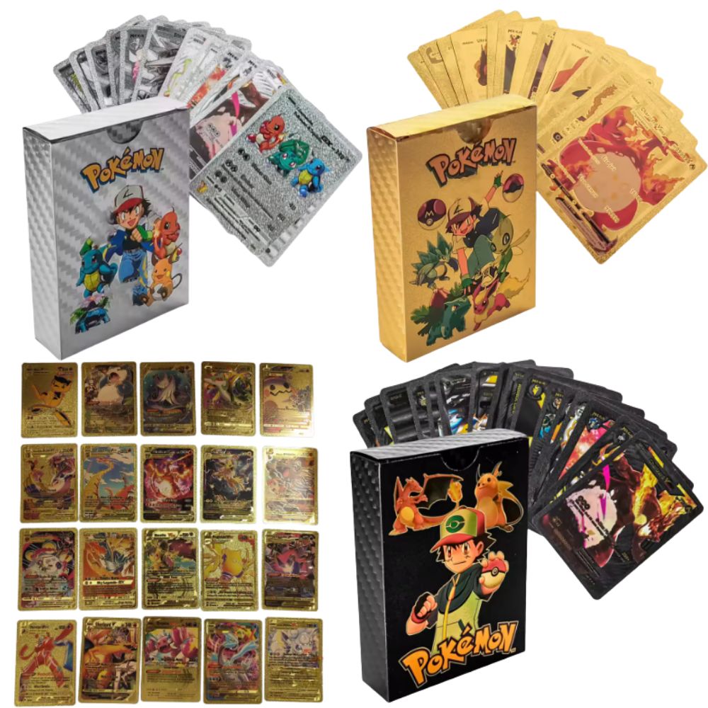 Nuevas 55 Cartas Pokémon Vmax  - Party Games No Props reseña y precio