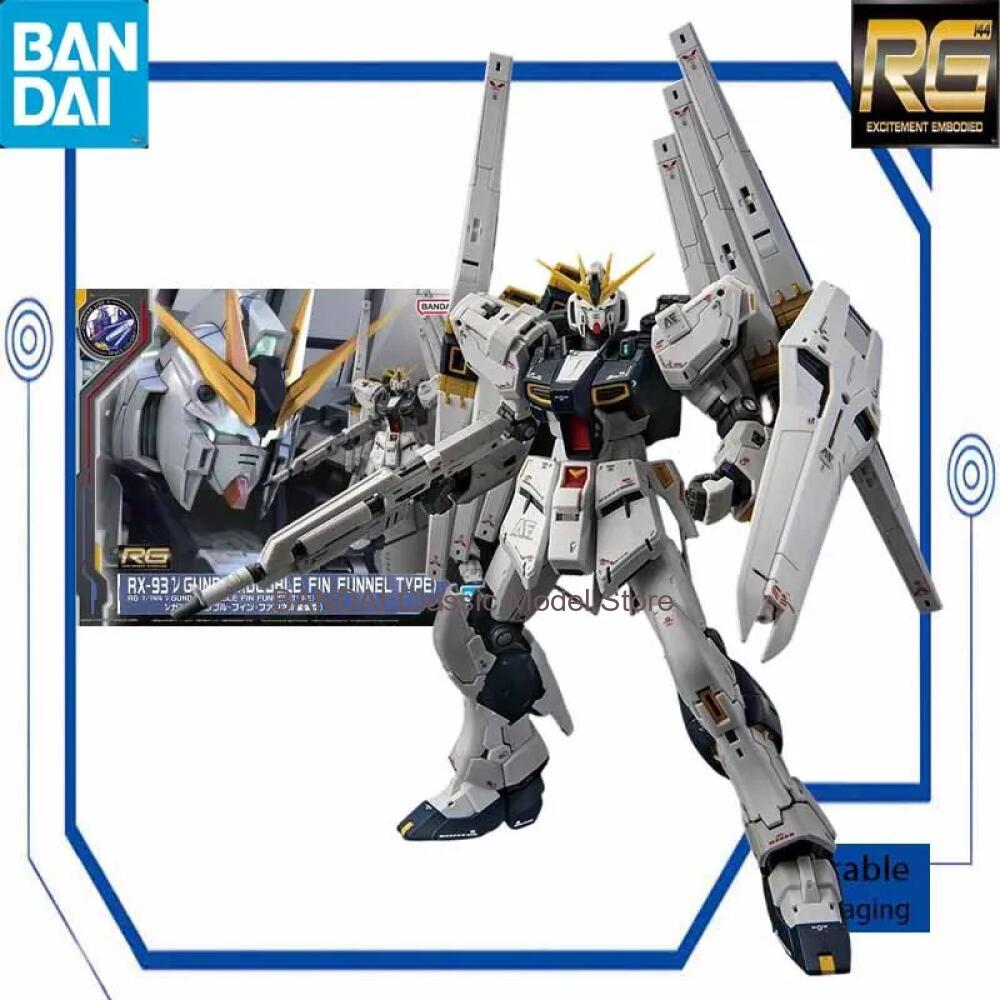 Bandai RG 1/144 RX-93ff Nu Gun - Bandai Model Gundam Rg reseña y precio
