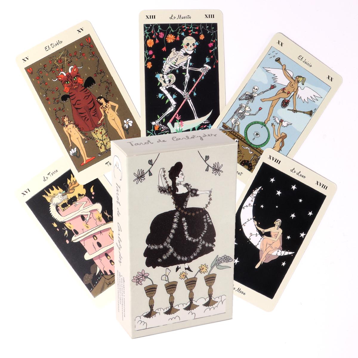 Cartas De Tarot De Carlotydes, - Party Games Entertainer reseña y precio