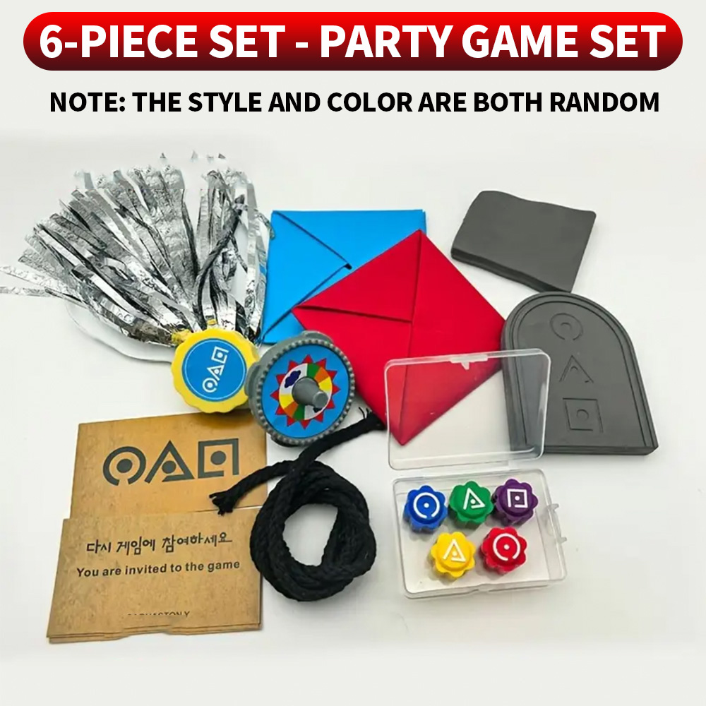 Juego de 6 piezas: juego tradi - Party Games Multiplayer reseña y precio