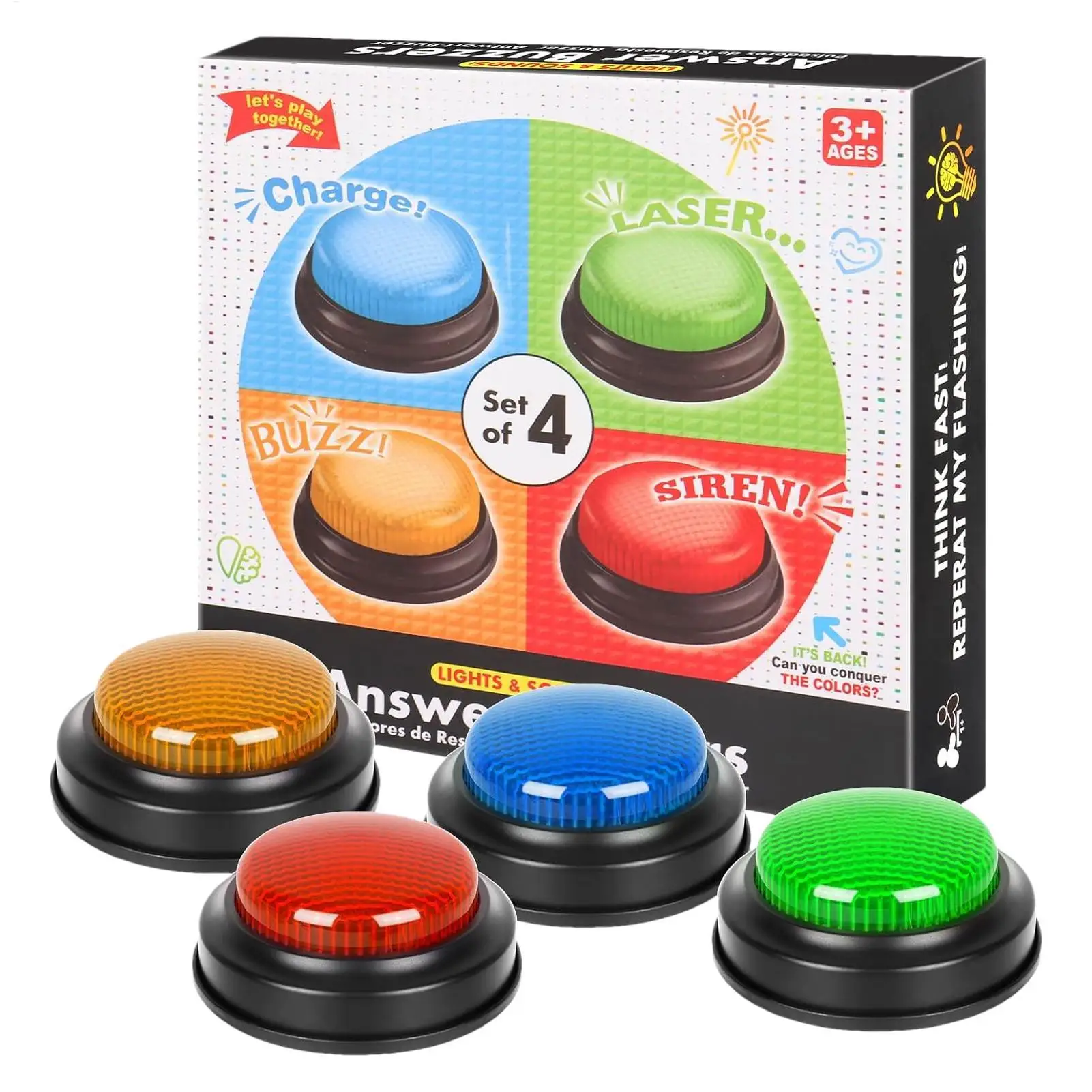Botón de Respuesta Rápida con  - Party Games Graduation reseña y precio